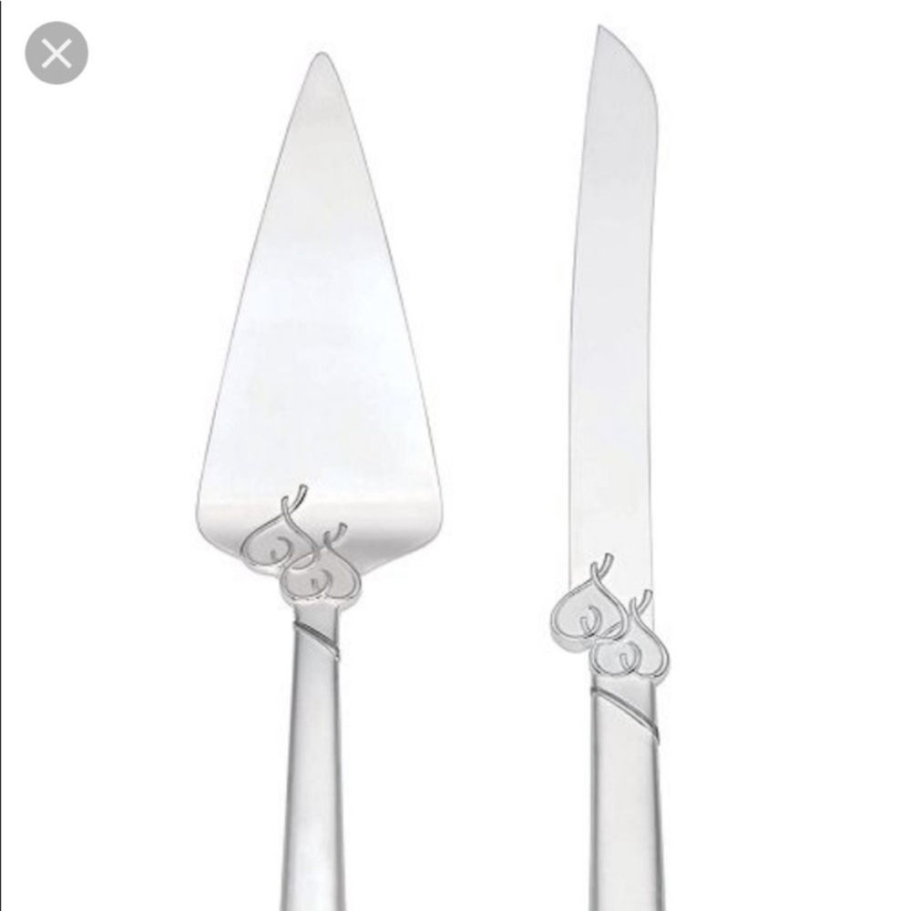 Lenox True Love 2 piece dessert set